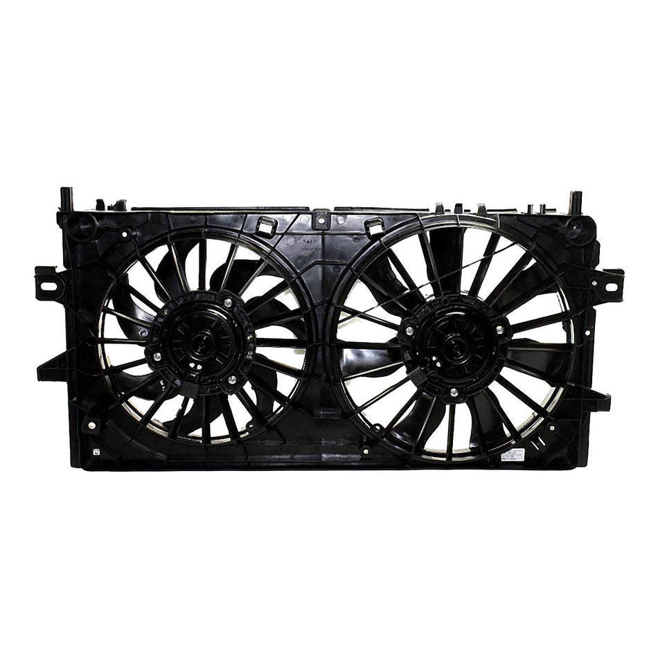 2006-2013 Chevrolet Impala Cooling Fan - side angle, Part GM3115188