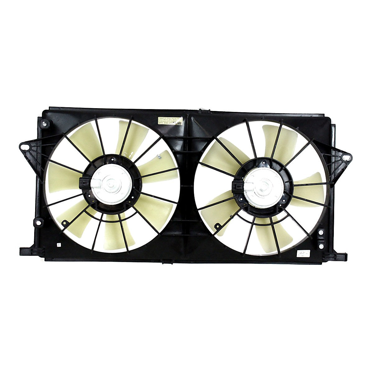 2006-2011 Cadillac DTS Cooling Fan - side angle, Part GM3115189