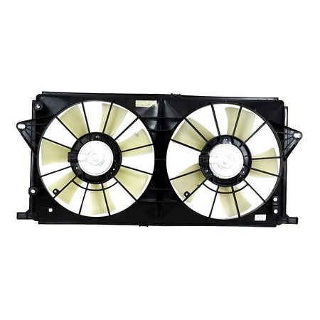 2006-2011 Cadillac DTS Cooling Fan - side angle, Part GM3115189