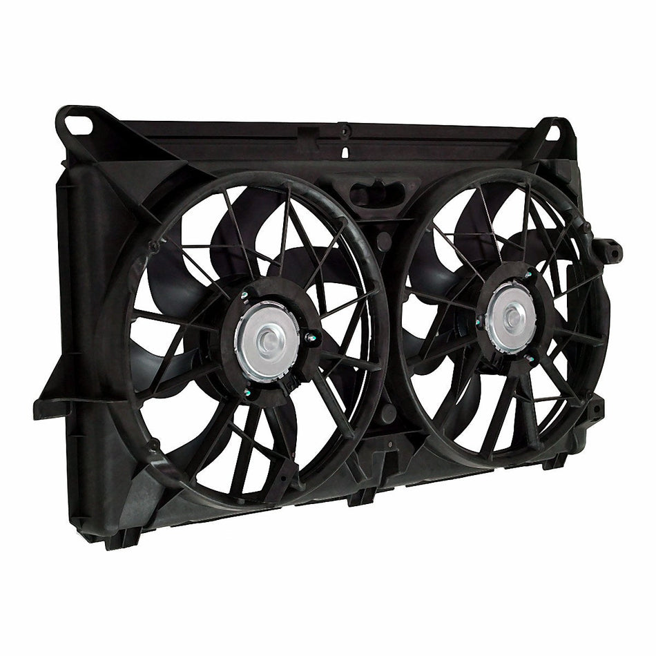 2007-2014 Chevrolet Suburban Cooling Fan - side angle, Part GM3115211
