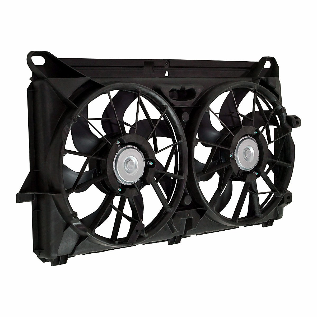 2009-2011 Cadillac Escalade Ext Cooling Fan - side angle, Part GM3115211