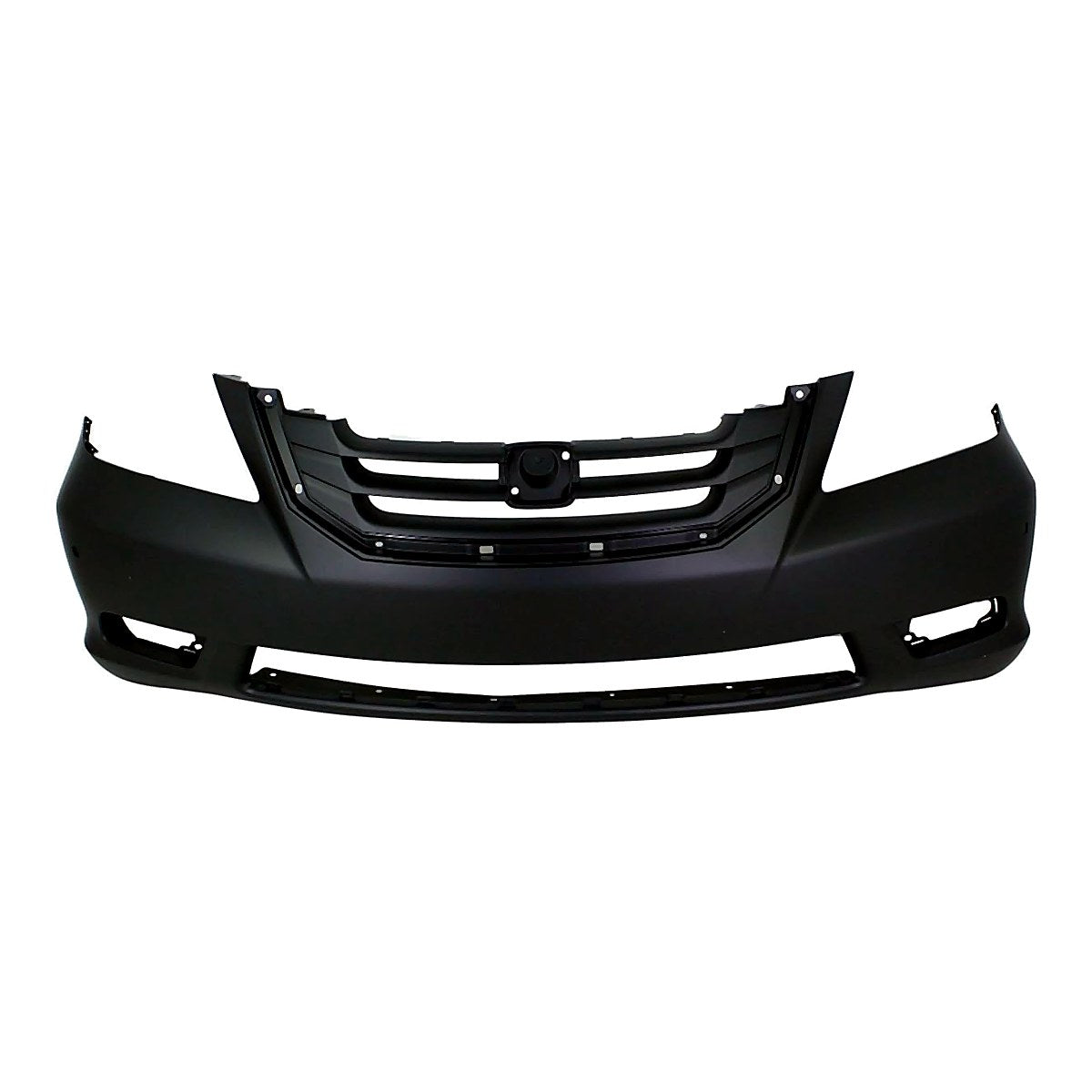 2008-2010 Honda Odyssey Bumper Front Primed Touring Models (With Fog Light Hole)_HO1000258