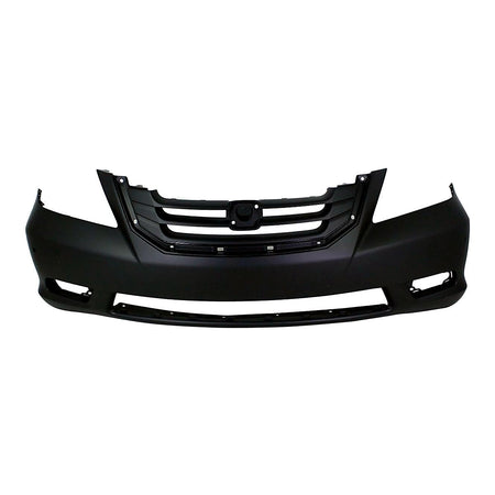 2008-2010 Honda Odyssey Bumper Front Primed Touring Models (With Fog Light Hole)_HO1000258