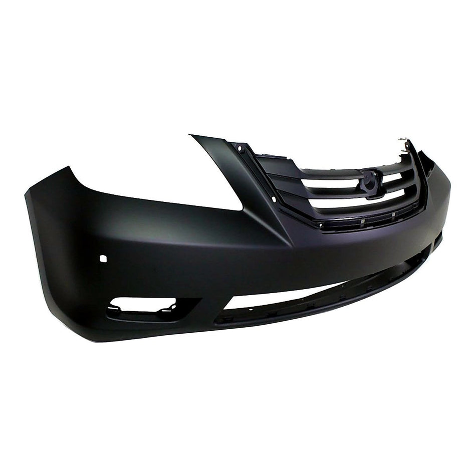 2008-2010 Honda Odyssey Bumper Front Primed Touring Models (With Fog Light Hole)_HO1000258-2