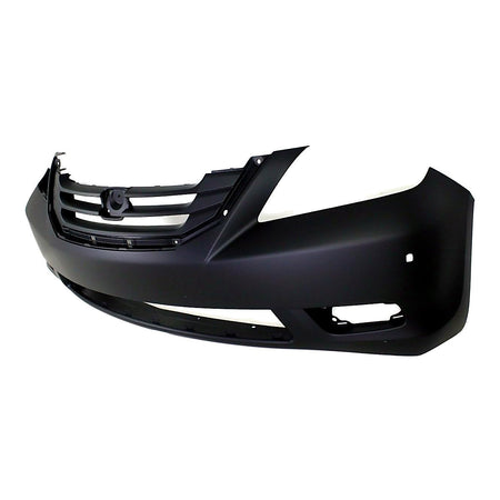 2008-2010 Honda Odyssey Bumper Front Primed Touring Models (With Fog Light Hole)_HO1000258-3