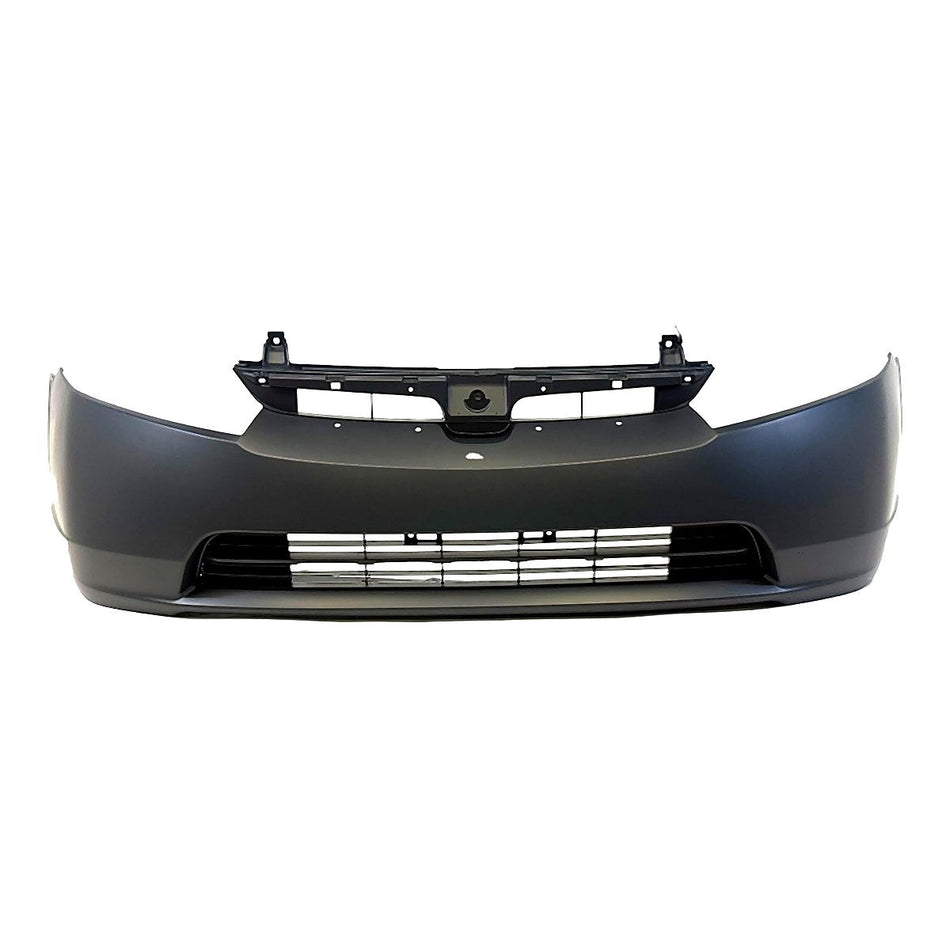 2007-2008 Honda Civic_Sedan Bumper Front Primed With Grille Hole 2.0L_HO1000259