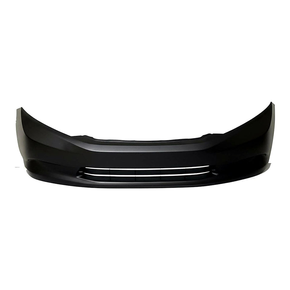2012 Honda Civic_Sedan Bumper Front Primed With Fog Light Hole Japan Built_HO1000287