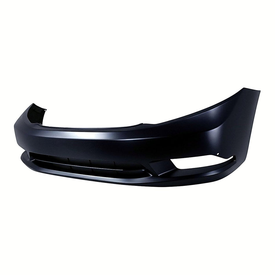 2012 Honda Civic_Sedan Bumper Front Primed With Fog Light Hole Japan Built_HO1000287-2