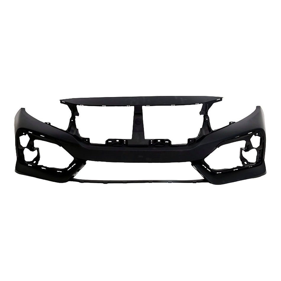 2020-2021 Honda Civic_Hatchback Bumper Front Primed Black Except Type R_HO1000324