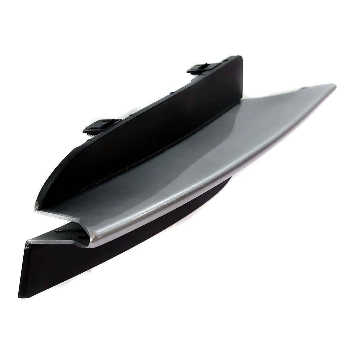 2009-2011 Honda Civic_Coupe Fog Light Cover Front Driver Side Matte-Black Partial Ptd-Silver – Side View (HO1038103)