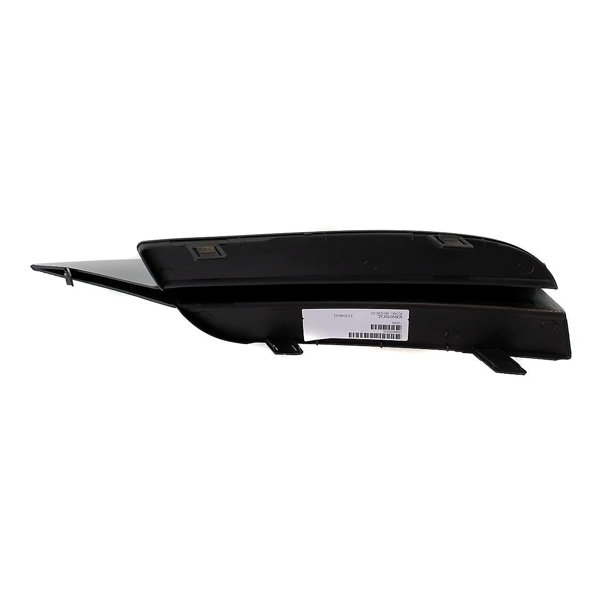 2009-2011 Honda Civic_Coupe Fog Light Cover Front Driver Side Matte-Black Partial Ptd-Silver – Back View (HO1038103)