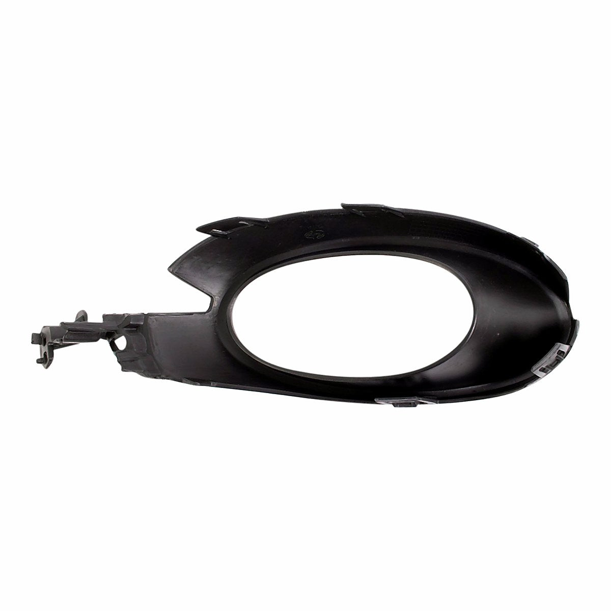 2014-2015 Honda Civic_Coupe Fog Light Bezel Front Driver Side Dark Gray Textured Exclude 2.4L Si Models – Back View (HO1038123)