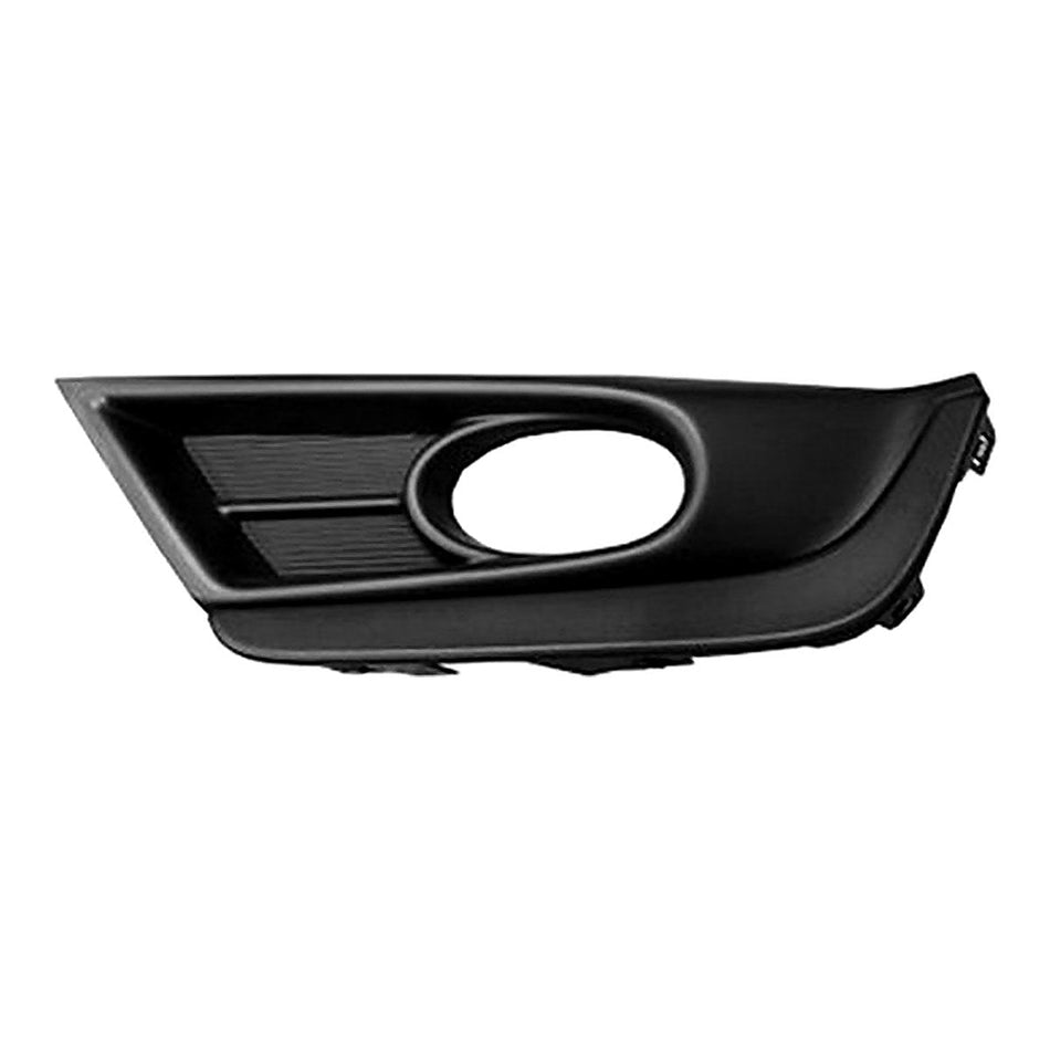 2017-2019 Honda Crv Fog Light Bezel Front Driver Side Black With Black Moulding – Front View (HO1038134)