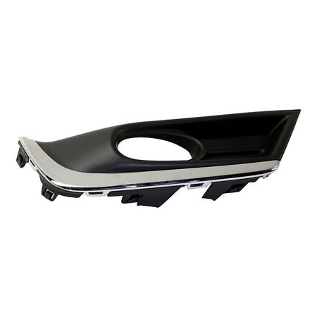 2017-2019 Honda Crv Fog Light Bezel Front Driver Side Black With Chrome Trim – HO1038135-3