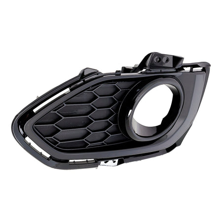2018-2020 Honda Fit Fog Light Bezel Front Driver Side Textured Gloss Black – Side View (HO1038152)