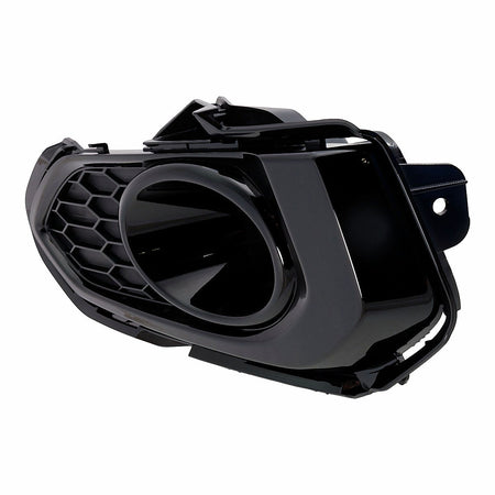 2018-2020 Honda Fit Fog Light Bezel Front Driver Side Textured Gloss Black – Side View (HO1038152)