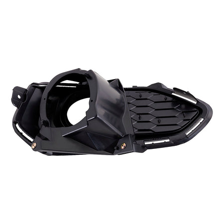 2018-2020 Honda Fit Fog Light Bezel Front Driver Side Textured Gloss Black – Back View (HO1038152)
