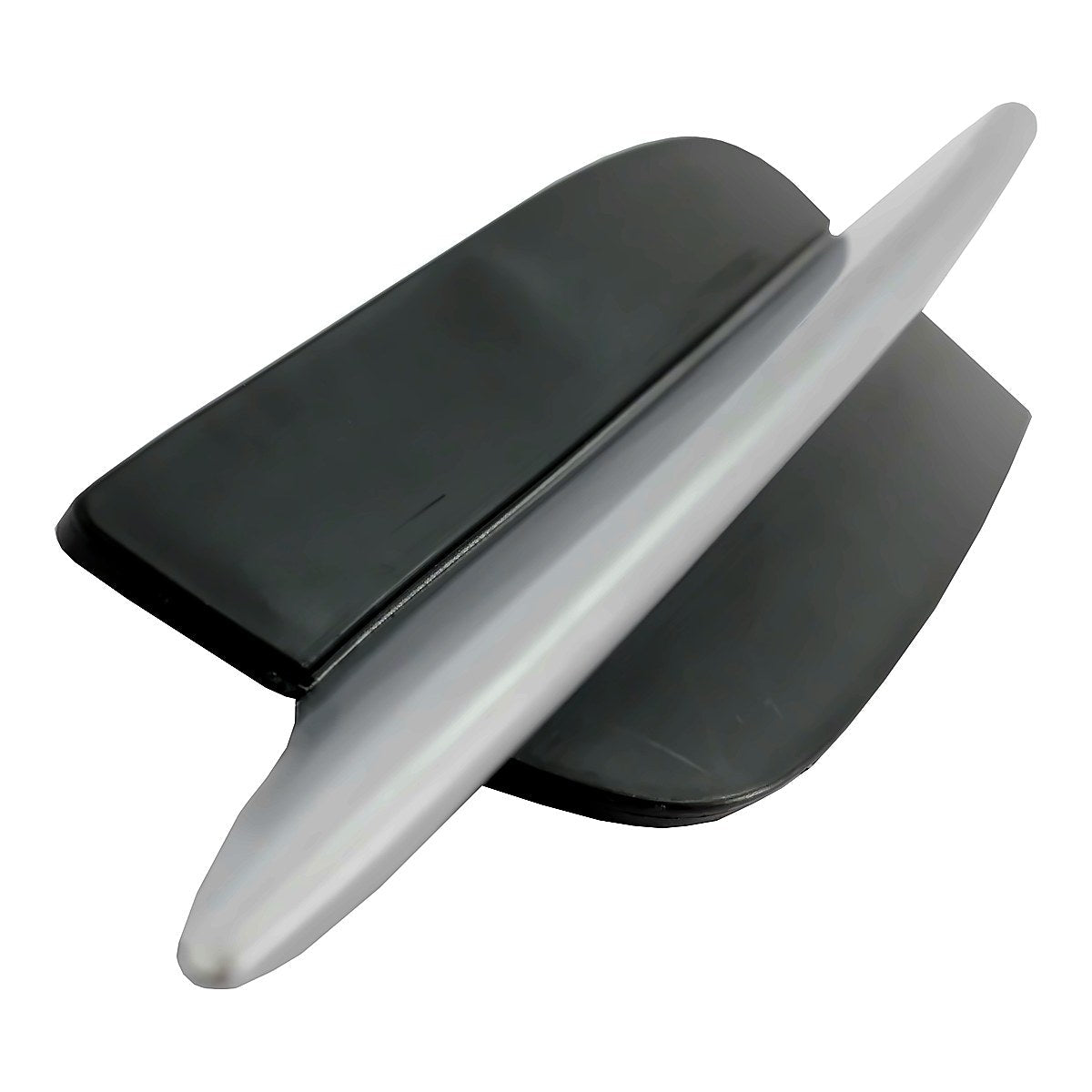 2009-2011 Honda Civic_Coupe Fog Light Cover Front Passenger Side Matte-Black Partial Ptd-Silver – Side View (HO1039103)