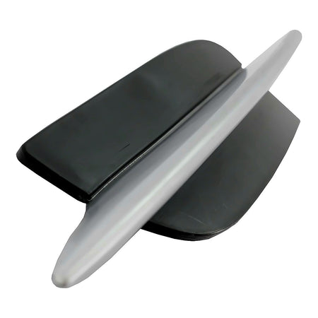 2009-2011 Honda Civic_Coupe Fog Light Cover Front Passenger Side Matte-Black Partial Ptd-Silver – Side View (HO1039103)