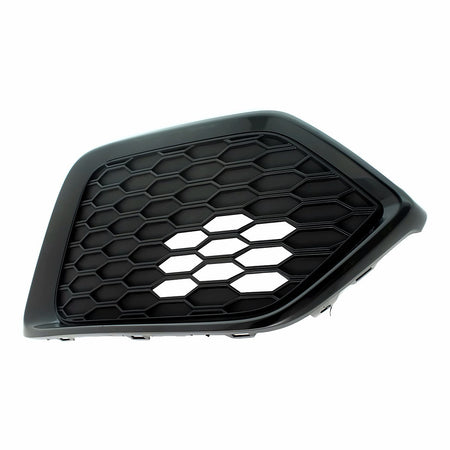 2017-2019 Honda Civic_Hatchback Fog Light Cover Front Passenger Side Matte Black Without Adaptive Cruise Exclude Type-R Model – Side View (HO1039132)