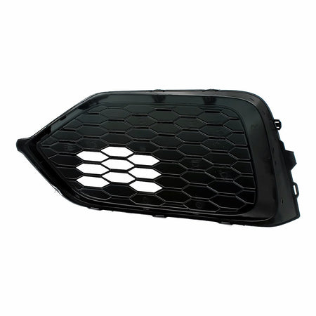 2017-2019 Honda Civic_Hatchback Fog Light Cover Front Passenger Side Matte Black Without Adaptive Cruise Exclude Type-R Model – Back View (HO1039132)