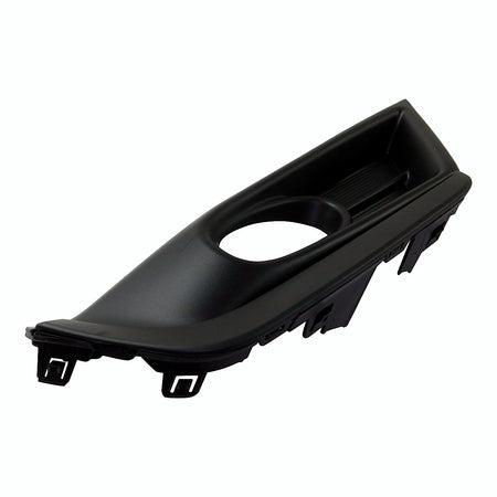 2017-2019 Honda Crv Fog Light Bezel Front Passenger Side Black With Black Moulding – Side View (HO1039134)
