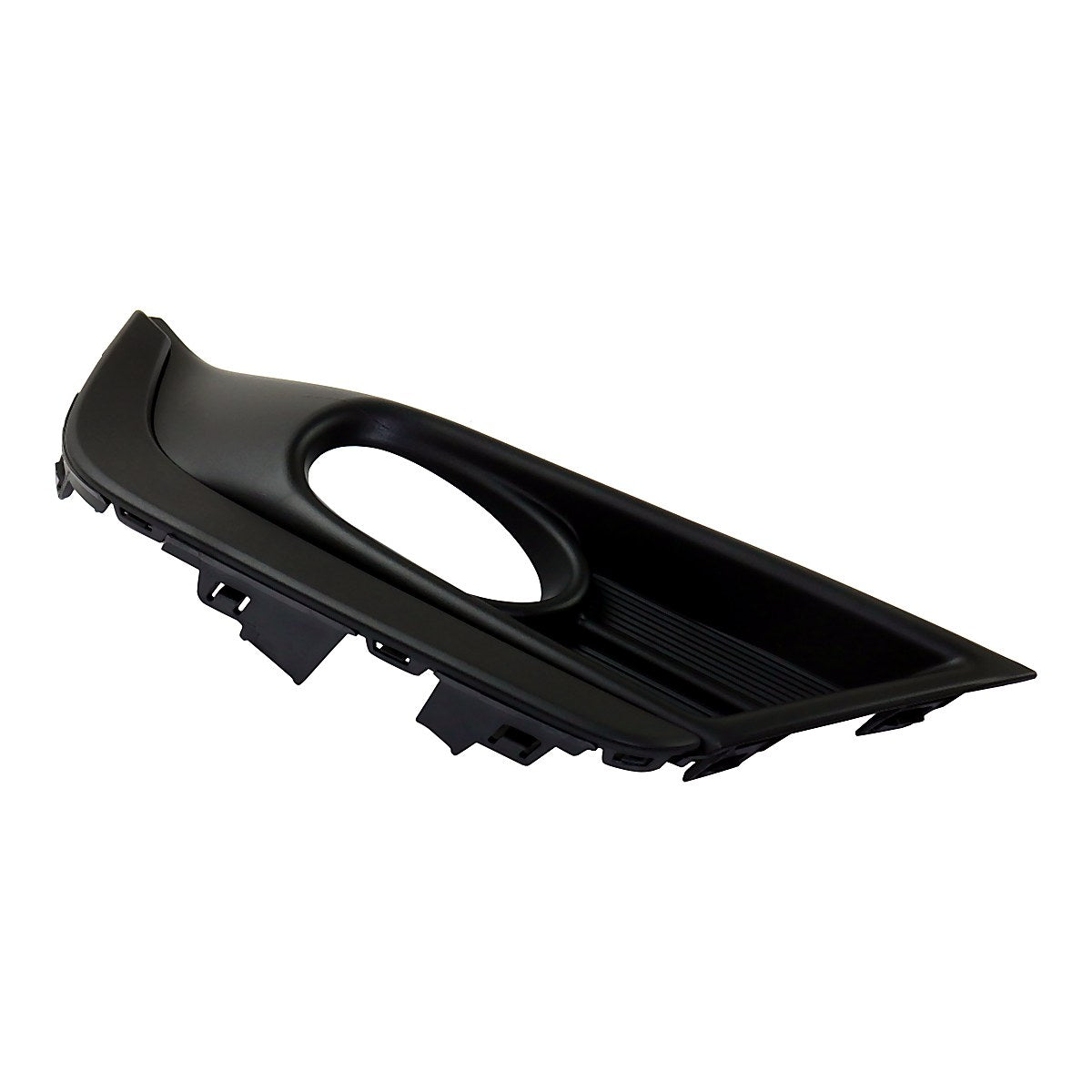 2017-2019 Honda Crv Fog Light Bezel Front Passenger Side Black With Black Moulding – Side View (HO1039134)