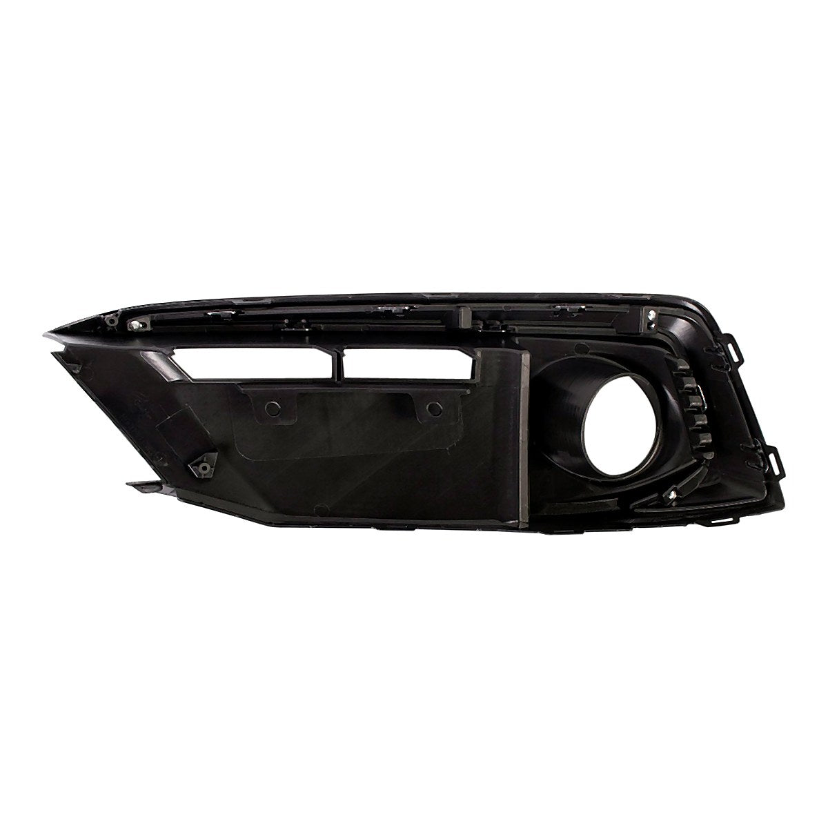 2019-2020 Honda Civic_Coupe Fog Light Bezel Front Passenger Side Black With Chrome Trim Ex/Touring Model – HO1039148-4