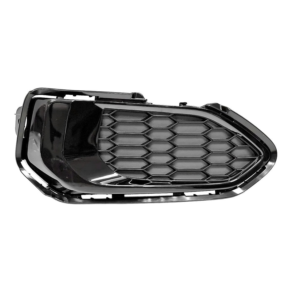 2018-2020 Honda Fit Fog Light Cover Front Passenger Side Gloss Black Finish – Front View (HO1039150)