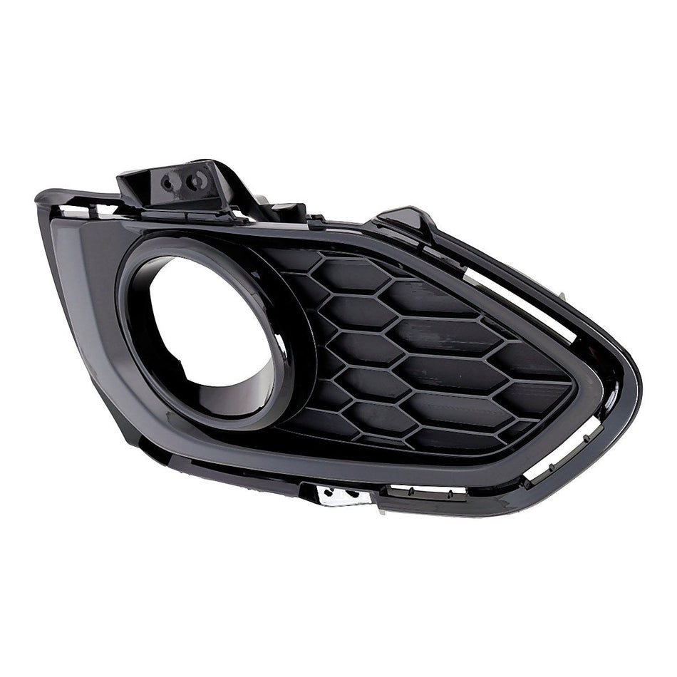 2018-2020 Honda Fit Fog Light Bezel Front Passenger Side Textured Gloss Black – Side View (HO1039152)