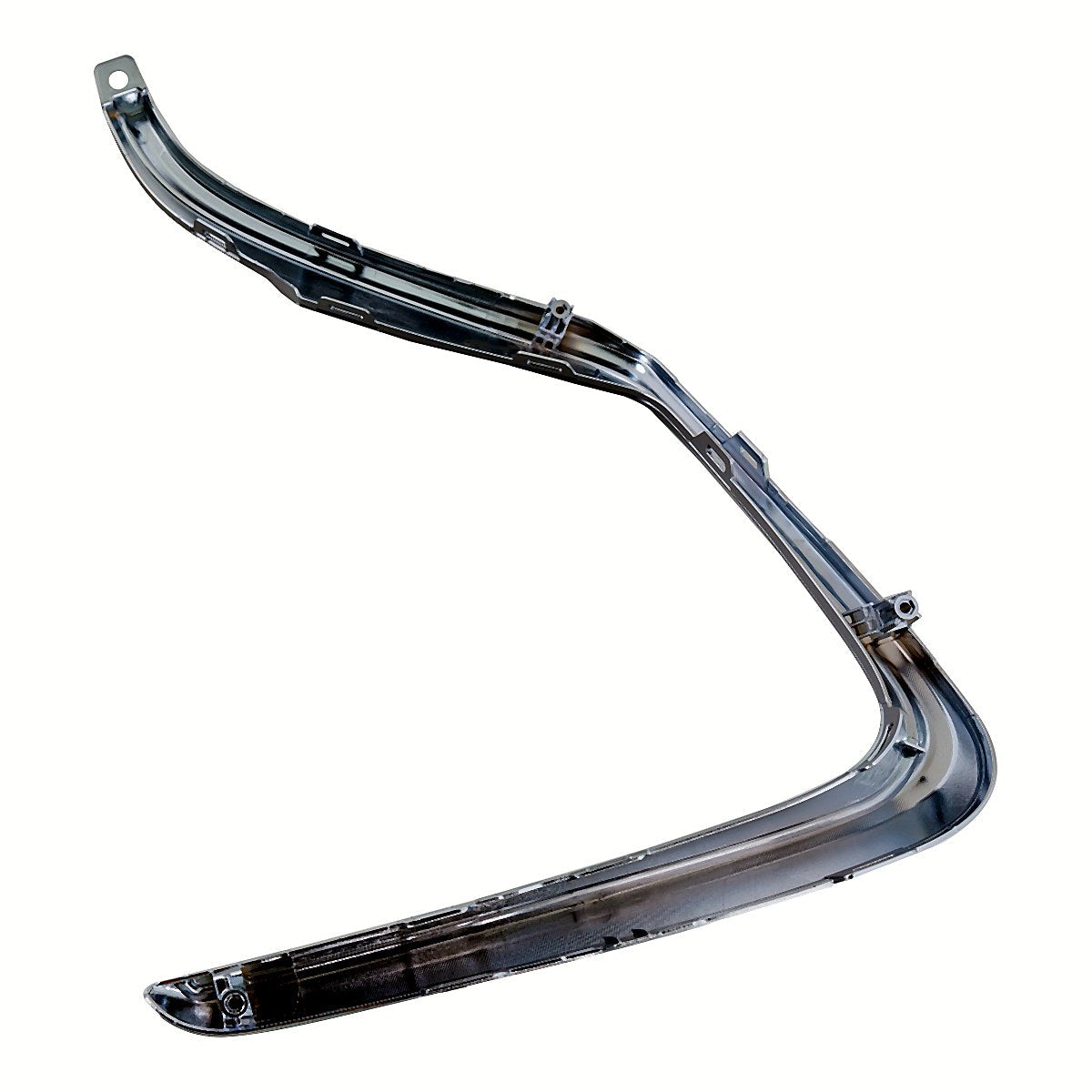 2020-2022 Honda Crv Bumper Moulding Front Driver Side Gloss Gray Chrome Touring Model_HO1046112-5