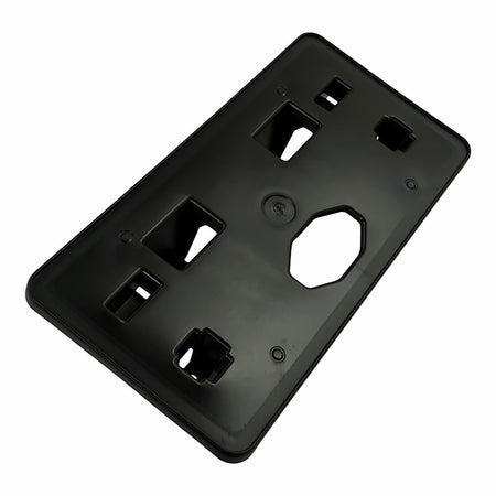 2019-2022 Honda Hrv License Plate Bracket Front Without Mounting Hardware Lx/Ex/Ex-L – Angle View (HO1068128)