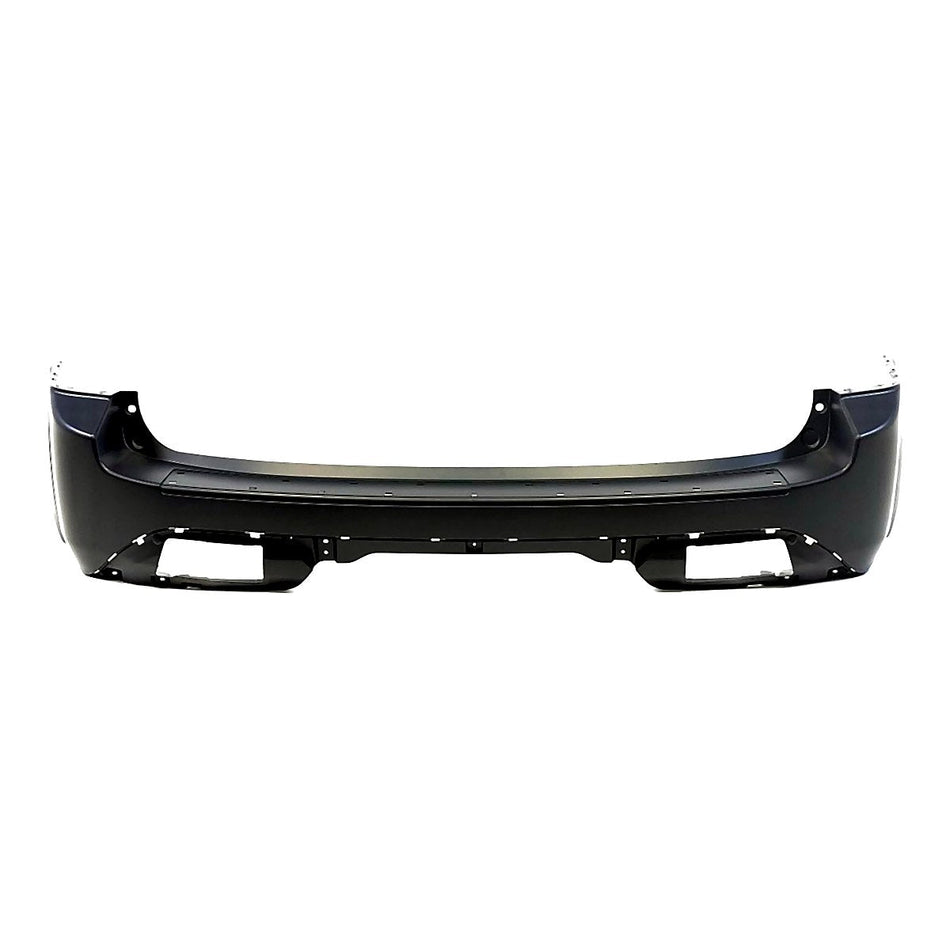 2012-2015 Honda Pilot Bumper Rear Primed Without Sensor Hole Ex/Ex-L/Lx Model_HO1100274