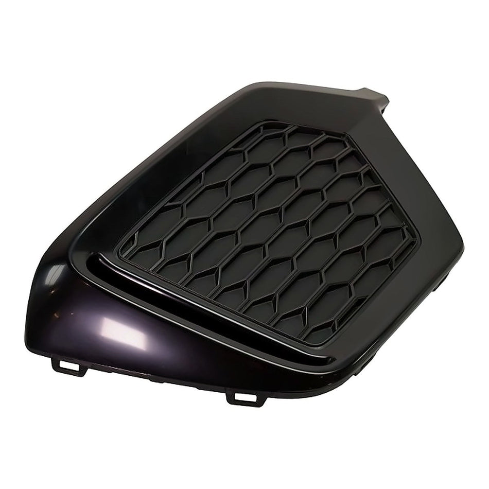 2017-2019 Honda Civic_Hatchback Grille Rear Driver Side Matte Black Exclude Type R Model – Side View (HO1138102)