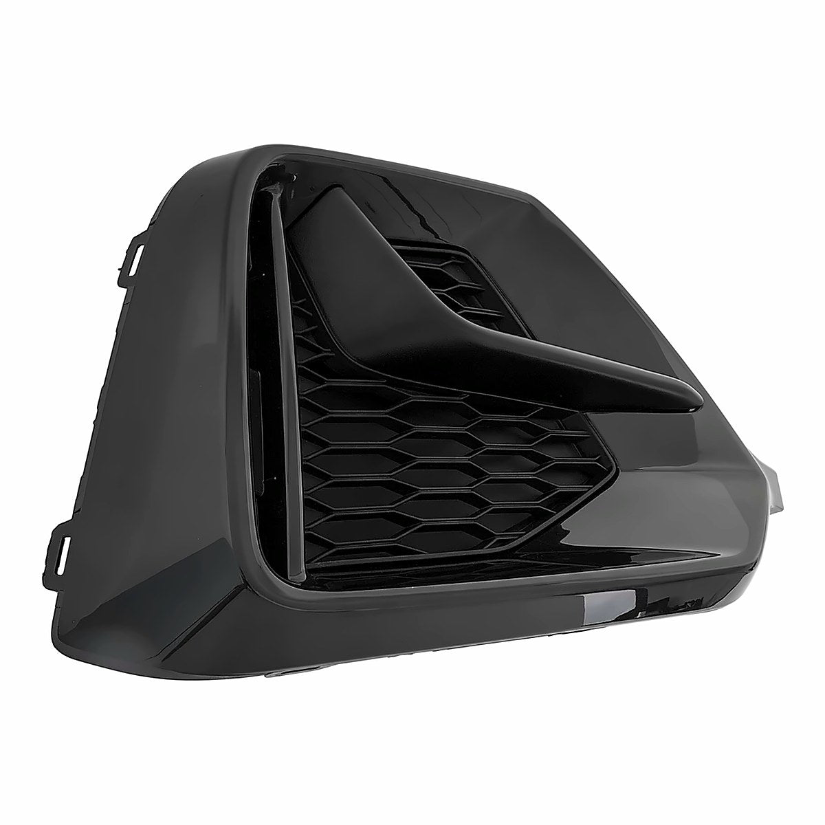 2020-2021 Honda Civic_Hatchback Grille Rear Driver Side Matte Black Ptm – Front View (HO1138106)