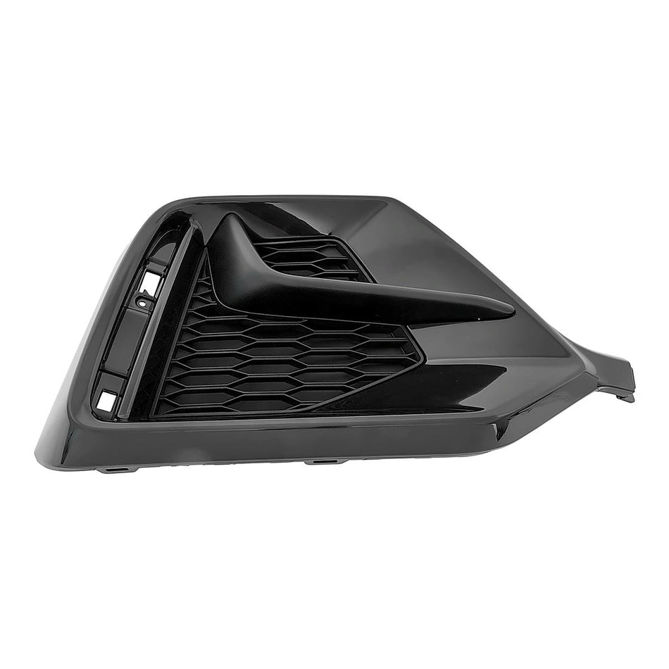 2020-2021 Honda Civic_Hatchback Grille Rear Driver Side Matte Black Ptm – Side View (HO1138106)