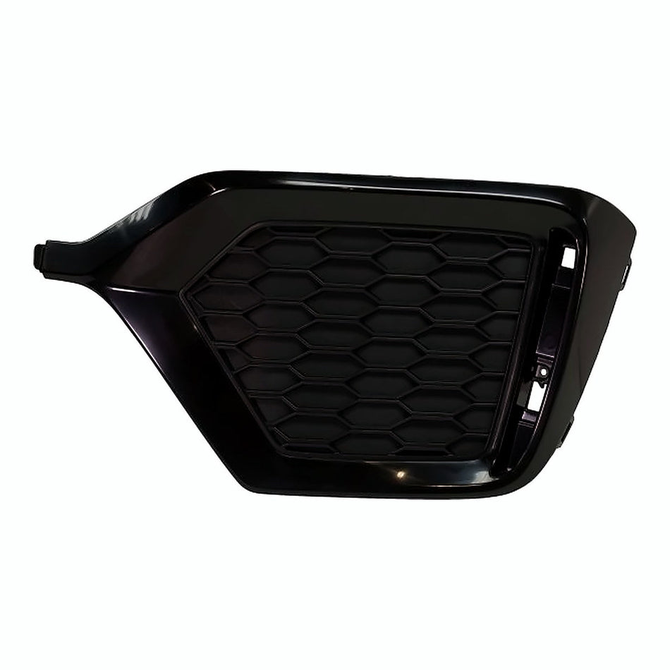 2017-2019 Honda Civic_Hatchback Grille Rear Passenger Side Matte Black Exclude Type R Model – Front View (HO1139102)