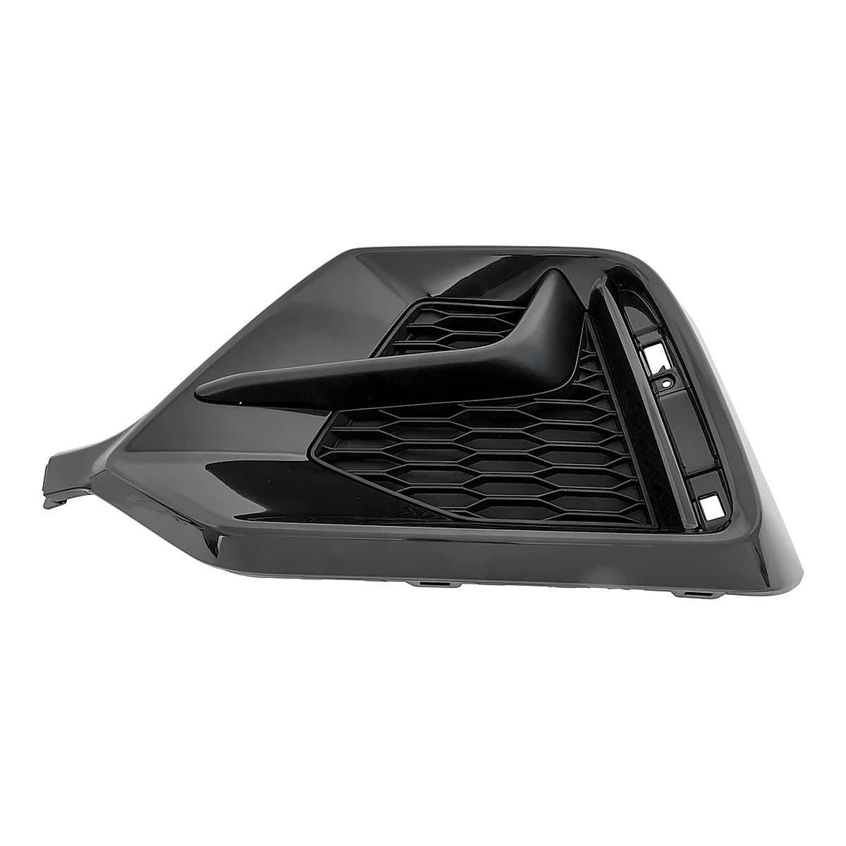 2020-2021 Honda Civic_Hatchback Grille Rear Passenger Side Matte Black Ptm – Side View (HO1139106)