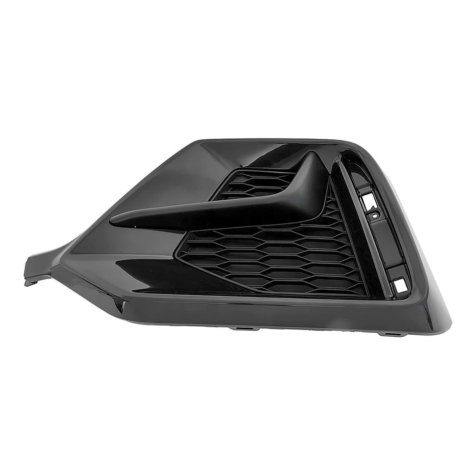 2020-2021 Honda Civic_Hatchback Grille Rear Passenger Side Matte Black Ptm – Side View (HO1139106)