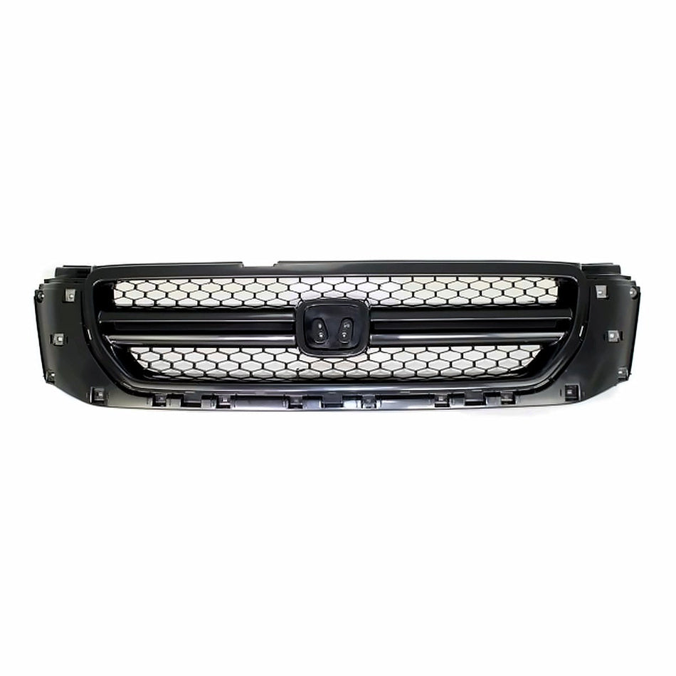 2003-2005 Honda Pilot Grille Matt Gray Lx Model – Front View (HO1200170)