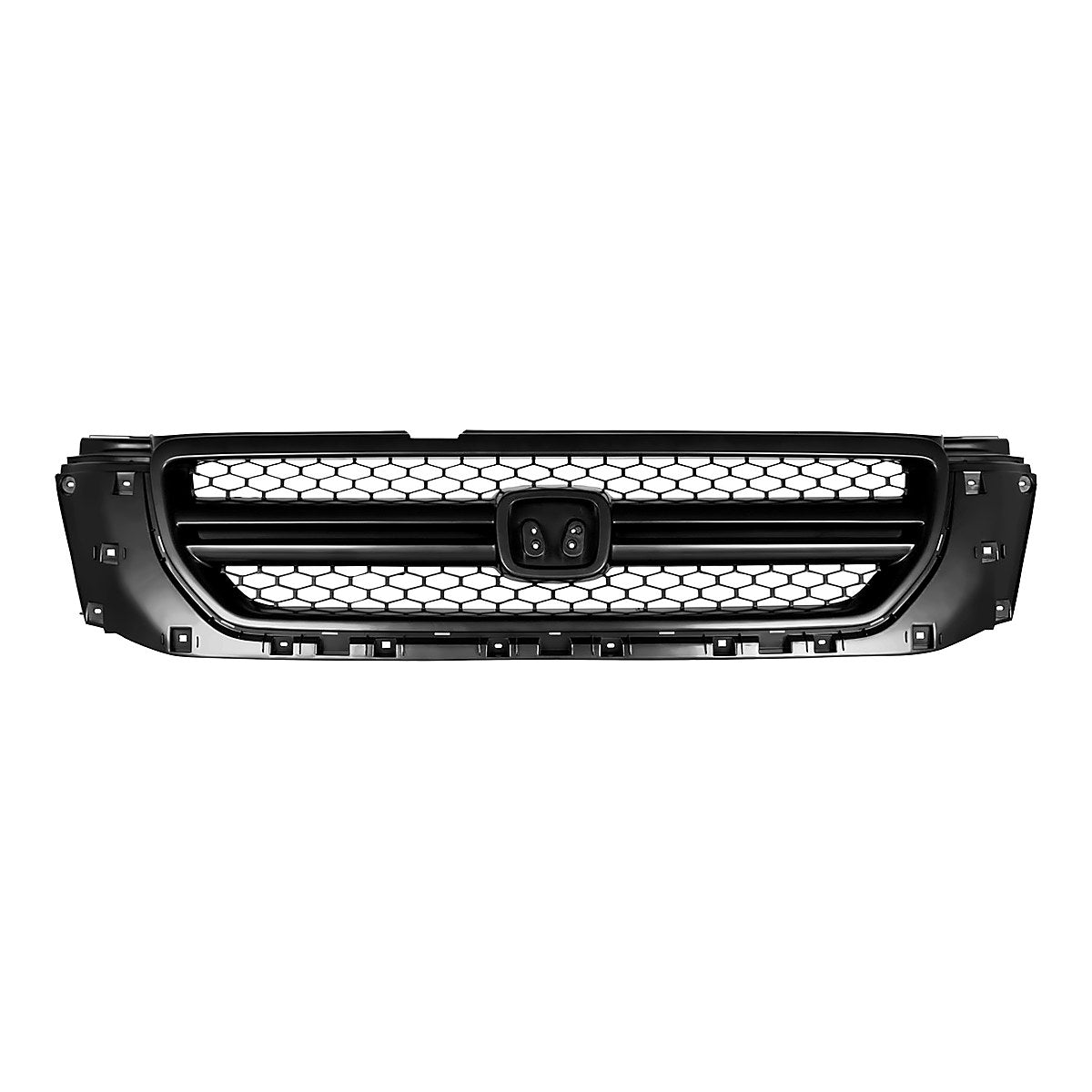 2003-2005 Honda Pilot Grille Silver/Gray Ex Model – Front View (HO1200171)