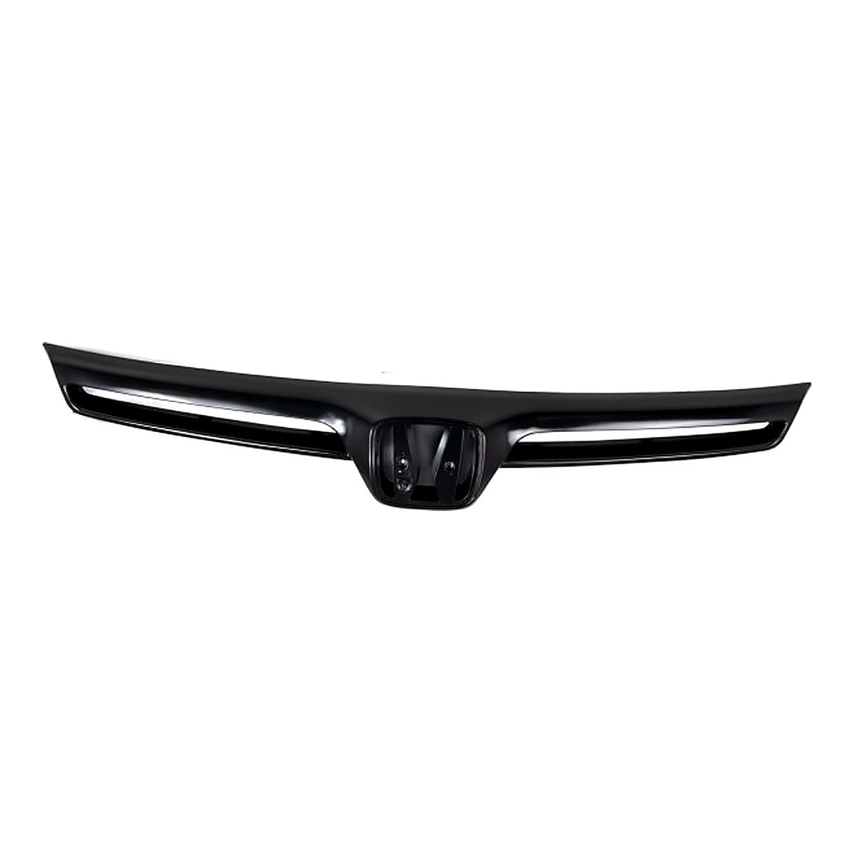 2006-2008 Honda Civic_Coupe Grille Matte-Black – Front View (HO1200174)