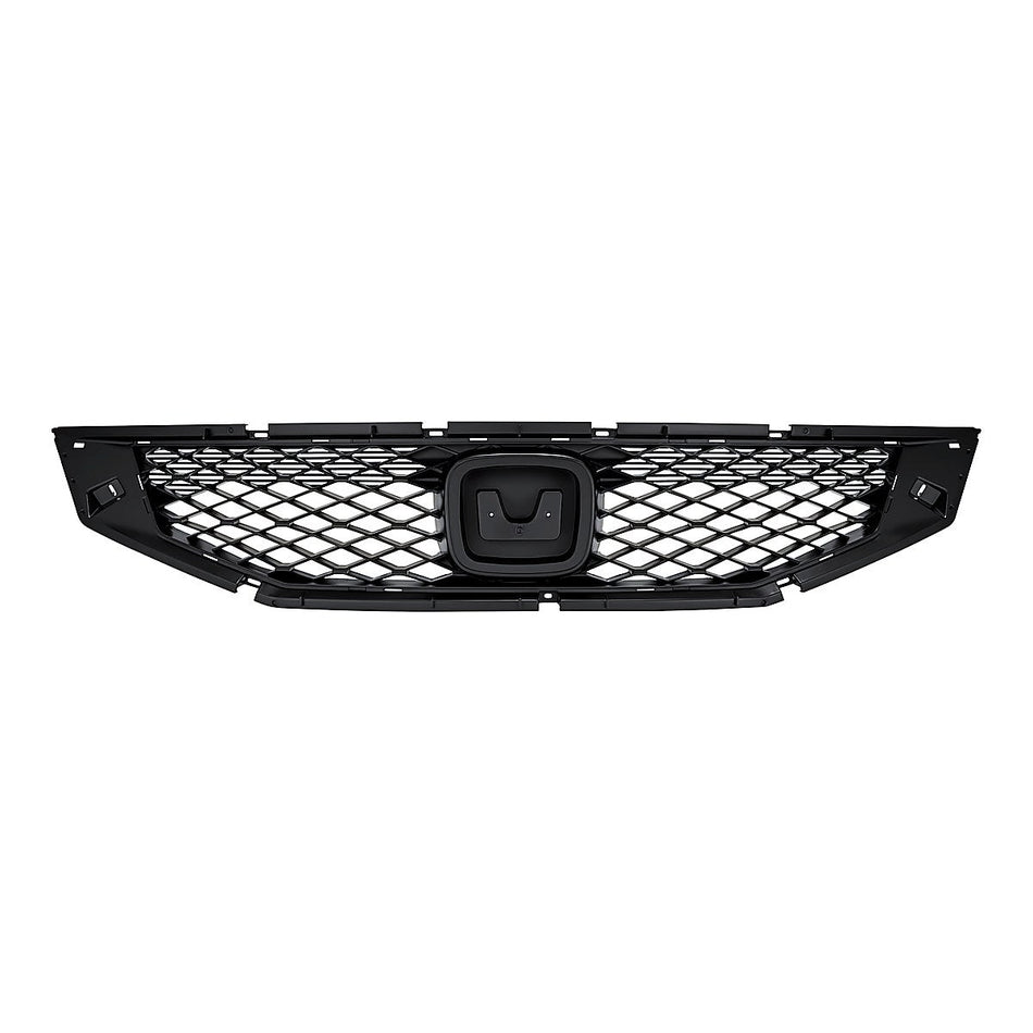2008-2010 Honda Accord_Coupe Grille Black – Front View (HO1200192)