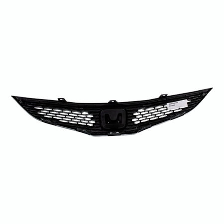 2009-2014 Honda Fit Grille Matt Black Base/Dx/Lx – Back View (HO1200201)