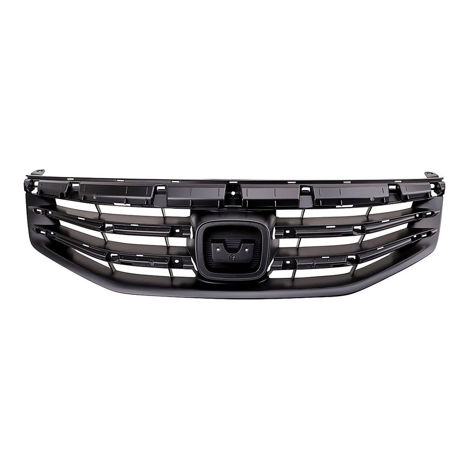 2011-2012 Honda Accord_Sedan Grille Matte-Black – Front View (HO1200203)