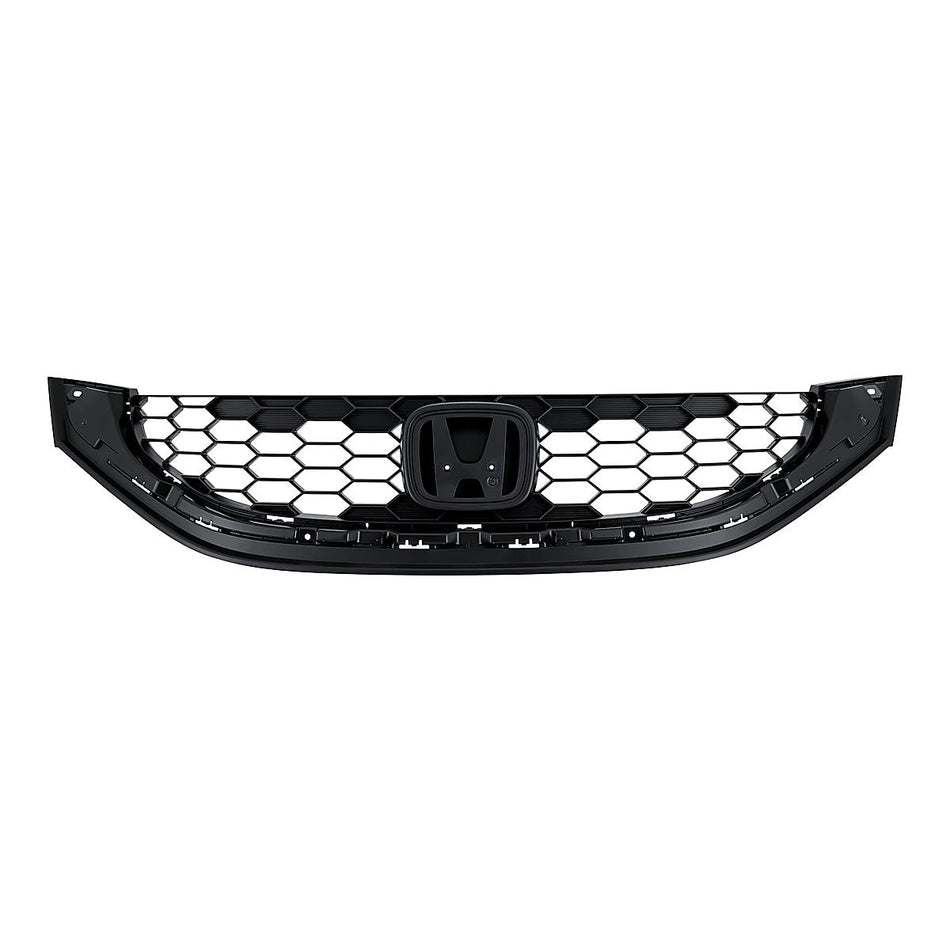 2013-2015 Honda Civic_Sedan Grille 1.8L Textured Lx/Hf/Cng [Natural Gas] Model – Front View (HO1200216)