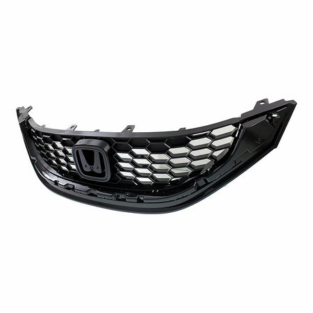2013-2015 Honda Civic_Sedan Grille Black Fits Ex/Ex-L/Si And Touring Models – Side View (HO1200218)