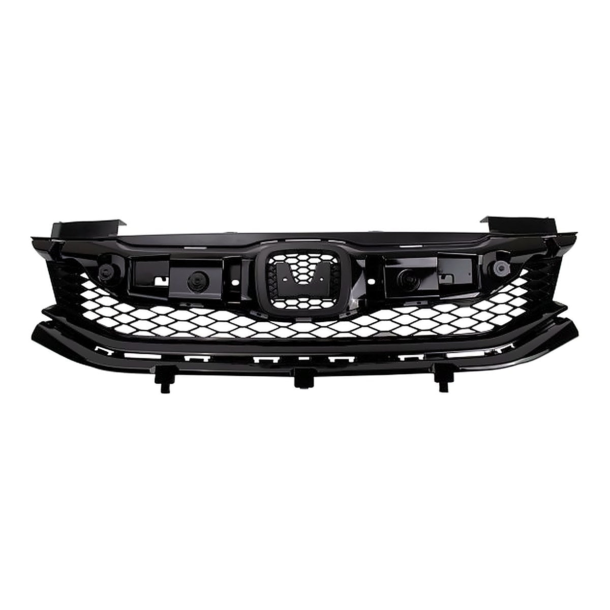 2016-2017 Honda Accord_Coupe Grille Black – Front View (HO1200230)