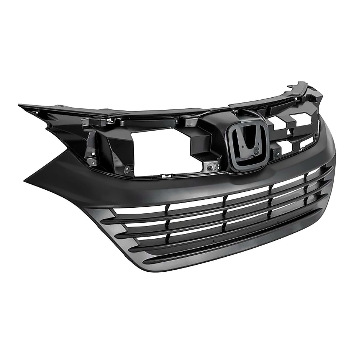 2019-2022 Honda Hrv Grille Front Ex/Ex-L/Lx Model Textured Black Bar Type – Side View (HO1200240)