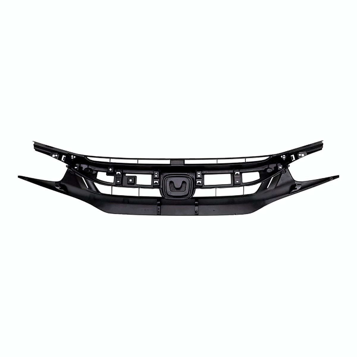 2019-2020 Honda Civic_Coupe Grille Ptd Gloss Black Sport Model – Back View (HO1200242)